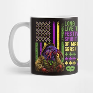 Mardi Gras Crawfish Funny Mug